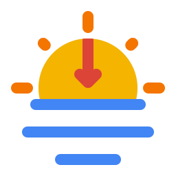 Sunset icon