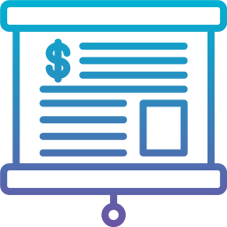 rapport d'activité Icône