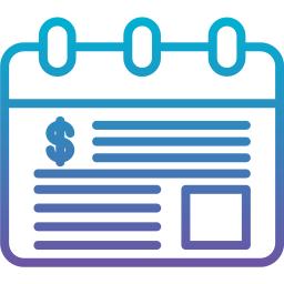 rapport d'activité Icône