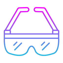 Safety glasses icon