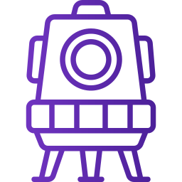 Space capsule icon