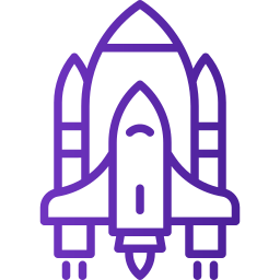 Space shuttle icon