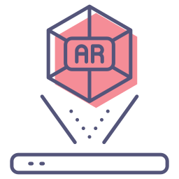 Augmented reality icon