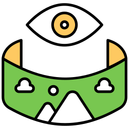 Virtual reality icon