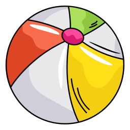 Beach ball icon