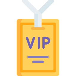 badge de priorité vip Icône