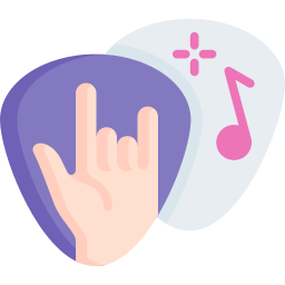 Guitar pick icon