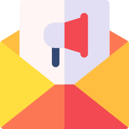 Email marketing icon