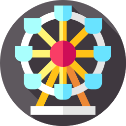 Ferris wheel icon