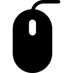 computermaus mit kabel icon