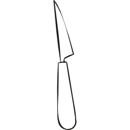 dünnes messer icon