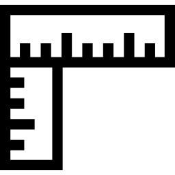 angles ruler Ícone