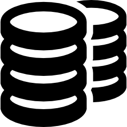 Databases symbol icon