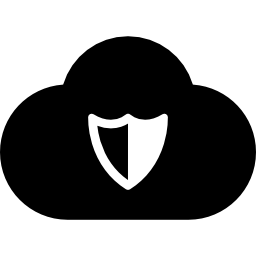 Cloud protection icon