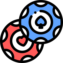 Poker chips icon