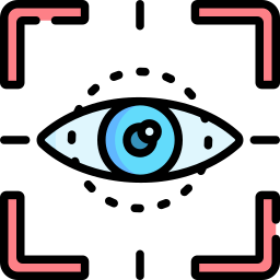 Eye test icon