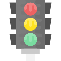 Traffic lights icon