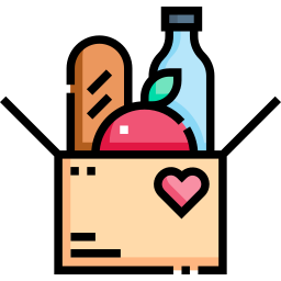 Food donation icon