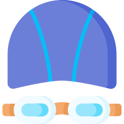 Swimming hat icon