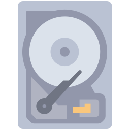 Hard disk icon