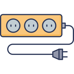 Extension cord icon