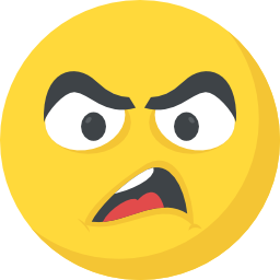 Angry icon