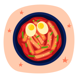 Tteokbokki icon