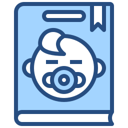 Baby book icon