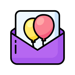 誕生日の招待状 icon