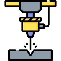 découpe au laser Icône