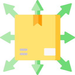 verteilung icon