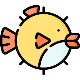 Puffer fish icon