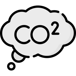 co2 uitstoot icoon