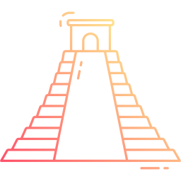 maya piramide icoon