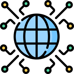 Global network icon