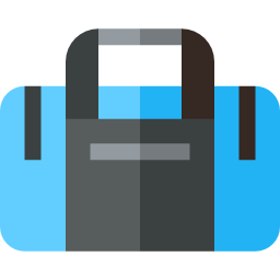 Sport bag icon