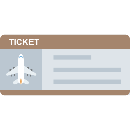 Boarding pass icon