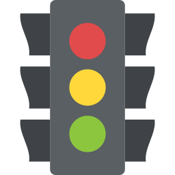 Traffic light icon