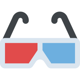 3d glasses icon