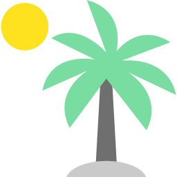 Palm tree icon