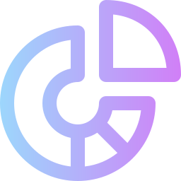 diagramme circulaire Icône