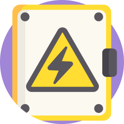 High voltage icon