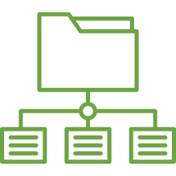 Data classification icon