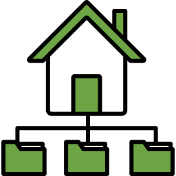 Data warehouse icon