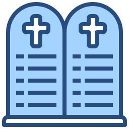 Ten commandments icon