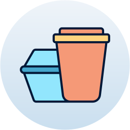 Food container icon