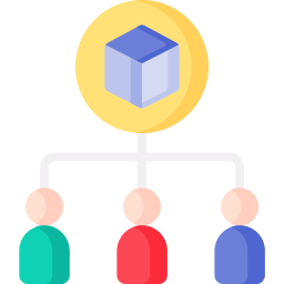 distribution Icône