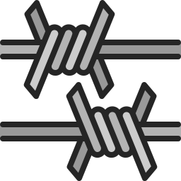 Barbed wire icon