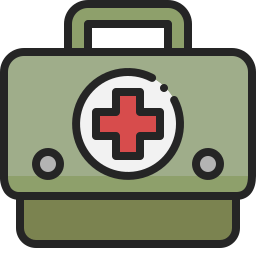 First aid kit icon