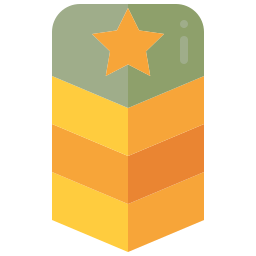 militärischer rang icon